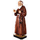 Statue of Saint Leopold, 40 in, coloured resin s3