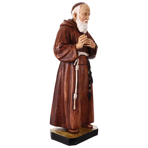 Statua San Leopoldo 100 cm resina colorata 5