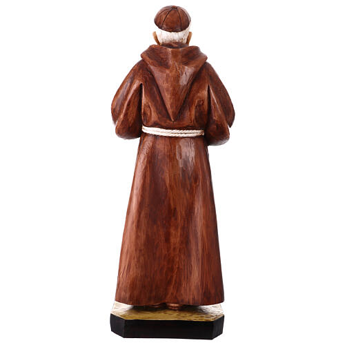 Statua San Leopoldo 100 cm resina colorata 8