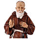Statua San Leopoldo 100 cm resina colorata s2
