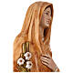 Painted resin statue of Saint Cecilia, 43 in s8