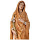 Estátua Santa Cecilia resina pintada 110 cm s3
