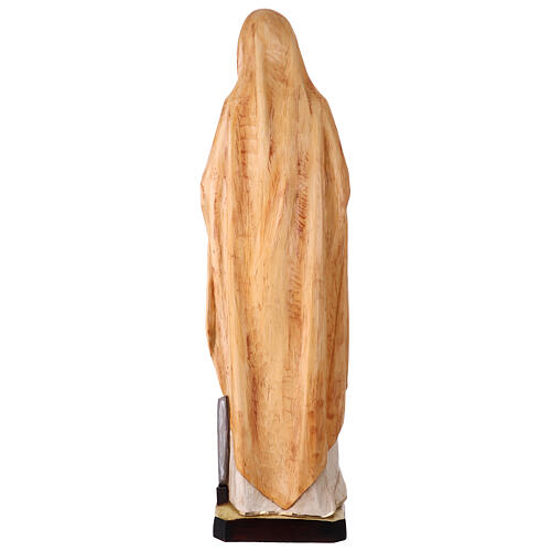 Estátua de Santa Cecília em resina pintada 110 cm 10