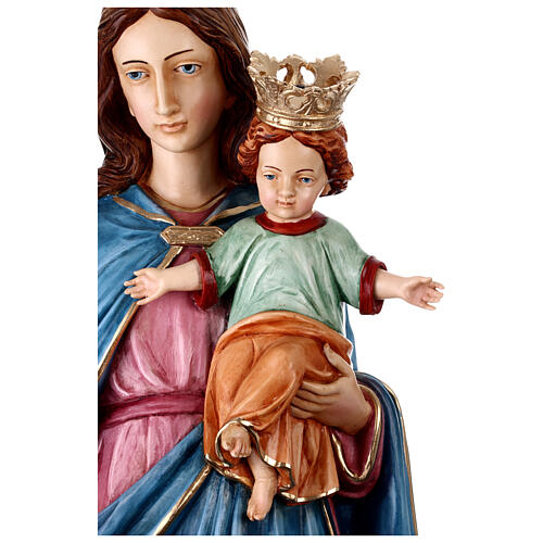 Statue Marie Auxiliatrice 105 cm résine peinte 2