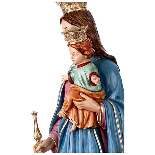 Statue Marie Auxiliatrice 105 cm résine peinte 8