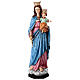 Statue Marie Auxiliatrice 105 cm résine peinte s1