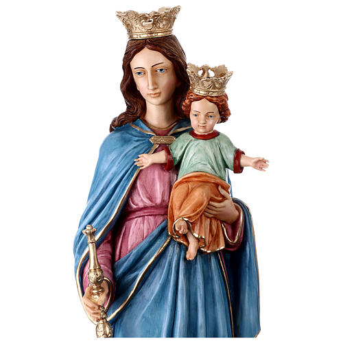Statua Maria Ausiliatrice 105 cm resina dipinta 3