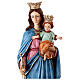 Statua Maria Ausiliatrice 105 cm resina dipinta s3