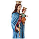 Statua Maria Ausiliatrice 105 cm resina dipinta s9