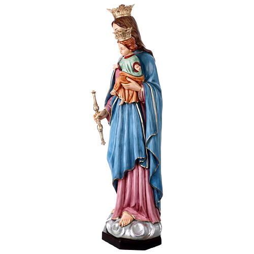 Estátua de Maria Auxiliadora 105 cm resina pintada 6
