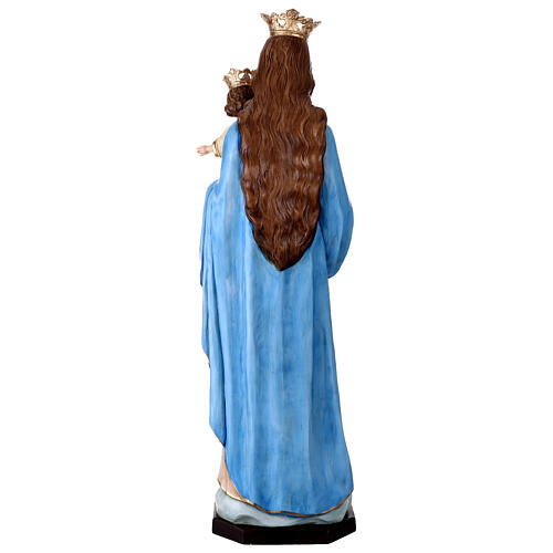 Statua Madonna del Rosario resina dipinta 110 cm 11