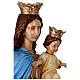 Statua Madonna del Rosario resina dipinta 110 cm s5