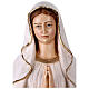 Our Lady of Lourdes statue in painted resin 110 cm s2