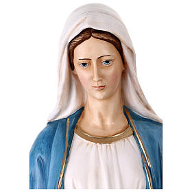 Statue of Our Lady of Miracles, 43 in, painted resin