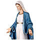 Statue Vierge Miraculeuse 110 cm résine et poudre de marbre peinte s8