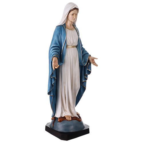 Estátua da Nossa Senhora das Graças 110 cm em resina pintada 9