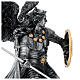 Archangel Raphael with armor, shield and spear, resin, 14 in, Veronese Design s6
