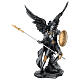 Arcángel Rafael con armadura escudo lanza resina 35 cm Veronese Design s1