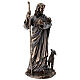 Gesù buon pastore bronzato 30 cm Veronese Design s1