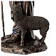 Gesù buon pastore bronzato 30 cm Veronese Design s7