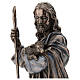 Bronzed Jesus Good Shepherd statue 30 cm Veronese Design s4