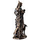 Bronzed Jesus Good Shepherd statue 30 cm Veronese Design s5