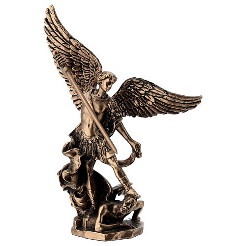 San Miguel vence al demonio bronceado 10 cm Veronese Design 1