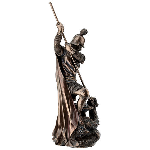 St. George slaying the bronzed dragon, 12 in, Veronese Design 5