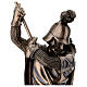 San Jorge matando al dragón bronceado 30 cm Diseño Veronese s2