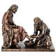 Jesus lava os pés de um discípulo 20 cm Veronese Design s1