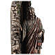 Jésus frappant à la porte résine bronze 25 cm Veronese Design s6