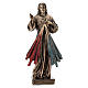 Jésus Miséricordieux effet bronze 10 cm Veronese Design s1