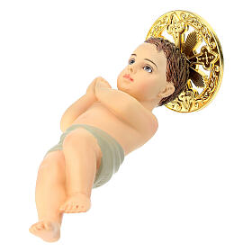 Enfant Jésus avec auréole dorée 10 cm Veronese Design