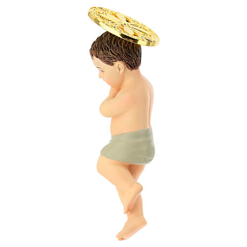 Enfant Jésus avec auréole dorée 10 cm Veronese Design 4
