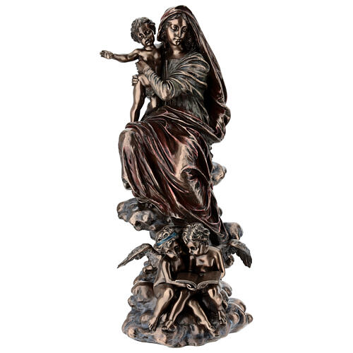 Madona das Harpias bronzeada 30 cm Veronese Design 1