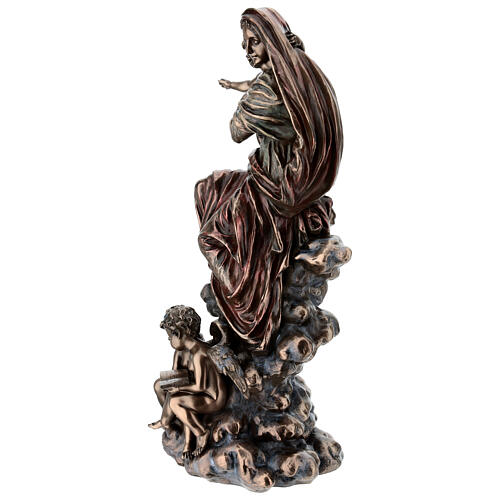 Madona das Harpias bronzeada 30 cm Veronese Design 9