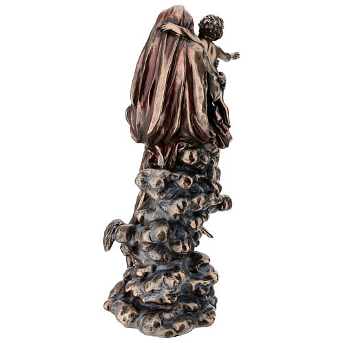 Madona das Harpias bronzeada 30 cm Veronese Design 11