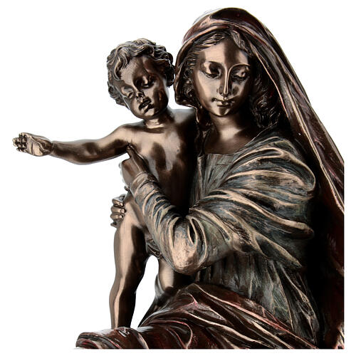 Bronzed Madonna of the Harpies statue 30 cm Veronese Design 2