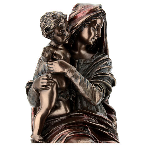 Bronzed Madonna of the Harpies statue 30 cm Veronese Design 4