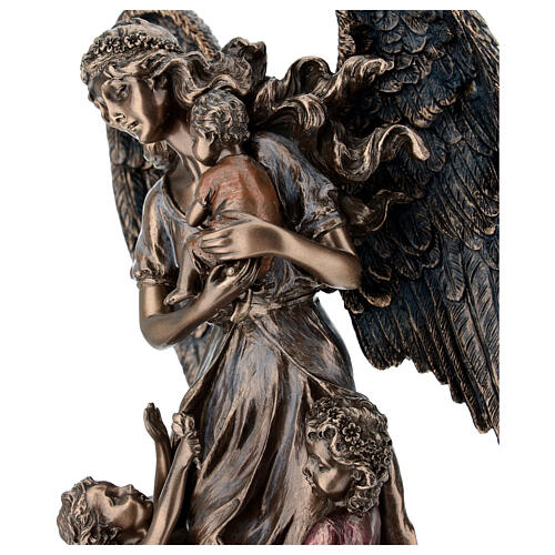 Angelo custode con bambini 30 cm Veronese Design 4