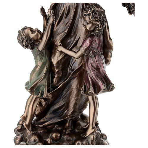 Angelo custode con bambini 30 cm Veronese Design 6