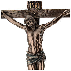 Jésus en croix et chérubins 30 cm Veronese Design
