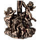 Gesù in croce e cherubini 30 cm Veronese Design s4