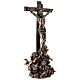 Gesù in croce e cherubini 30 cm Veronese Design s5