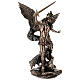 San Michele sconfigge il demone bronzato 30 cm Veronese Design s5