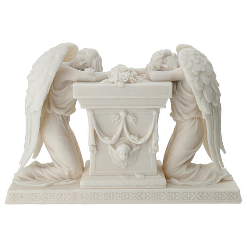 Anioły w żałobie na kolanach, 20 cm, Veronese Design 1