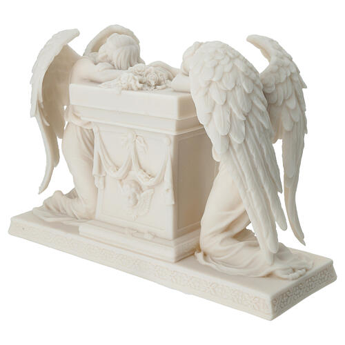 Kneeling Angels in Mourning statue, 20 cm Veronese Design 2