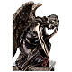 Ange en bronze agenouillé en pleurs 20 cm Veronese Design s2