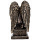 Anjo em bronze de 20 cm em posição de lamento Veronese Design s8