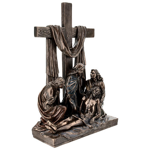 Deposizione di Cristo dalla croce 30 cm Veronese Design 5